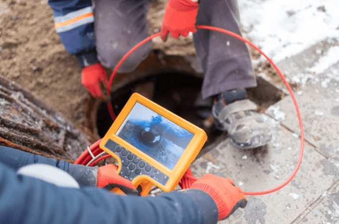 sewer line in need of repair
